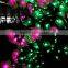 MOQ 10pcs green and pink flower tree led light source, artificial 1.8M height christmas tree