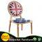 stacking aluminum round back hotel dining louis chair for sale