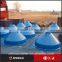 Terex spare parts- cone crusher concave, cone crusher spare parts with longer serve life (from OEM manufacture)