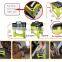 27CM height plastic foldable folding step stool