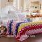 Heart Design Warm Bed Printed Flannel Blanket China Factory
