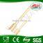 Flag shaped disposable bamboo paddle pick