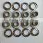 gold color stainless steel wire rope eyelet