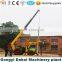 Electric pole erecting crane & digging hole from DAHAI factory