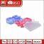 Wholesale fancy unbreakable large Shaped personalized custom plastic silicone ice cube tray With Lid whale shape