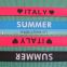 colorful Silicone Slap Bracelets With Various logo