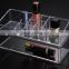 hot selling transparent cosmetic product display stands