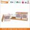 White Kitchen Metal Tea Coffee Sugar Canister Set