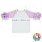 Wholesale Many Colors Boys And Girls Red Ruffle Sleeve Raglan Shirts