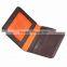 colourful Promotional PU Leather Credit Card Holder With Clear ID Window