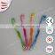 nylon bristle adult toothbrush with herbal toothpaste kit
