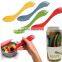 plastic spoon fork knife