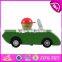 Best sale kids mini wooden car transporter toy wholesale cheap children wooden car transporter toy W04A037