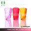 High quality fashion design colorful plastic bottle for washing tooth