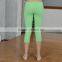 Great stretch green color fitness tights Mid waistband gym wear type seamless women yoga pants