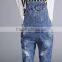 The new spring and summer jumpsuits han edition students loose denim overalls/ suspender trousers/trousers with braces