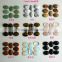13*18mm arch shape natural stone beads charms diy semi-precious gemstone charms jewelry component accessories 2016