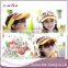 Wholesale custom summer cotton hat for kids