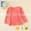 Fall and winter in stock 2015 children's clothing t-shirts for girls Cartoon undershirt tops 5pcs/lot 100-140 Kids clothes