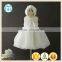 New White Girls Lovely Wear Cheap Wholesale Children Frocks Design Girls Flower Party Dresses Fluffy Baby First Communion Dress