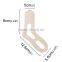 Natural Hollow Three-ply Board Sock Blocker (Size: 8.5-9")