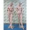 FRP Full-Body Standing Polished Female dummy Standing