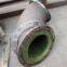 Polyurethane lined composite pipe fittings