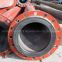Plastic lining tailing conveying pipe