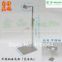 Free shipping adjustable stainless steel material hanging bag display stand ! High quality metal display rack!