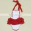 Newborn baby baseball romper ruffle diaper cover M7032201