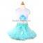 hot sale newborn kids clothing set matching baby girls tutu skirt