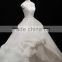 Latest Designs 2017 Ball Gown Scoop Cap Sleeve Floor-length Beaded Lace Organza Wedding Dress TS57