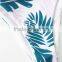 Women Seamless Swimwear Bikini Leaf Printing Crop Top Padded Bikinis