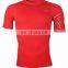 Custom printed short sleeve rash guard for running