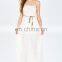 2015 Newest Crochet Strapless Long Maxi Dress Crochet Collar For Woman Dress