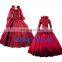 Rose Team-Free Shipping Custom-made Elegant Aristocrat Gothic Dress Red Victorian Dress Ball Gown