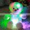 HI CE valentine plush teddy bear with light for sale,sweet valentine's day gift