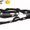 Yoga Workout Elastic Nylon Ballet Stretch Strap Band with 10 Flexible Loops