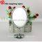 Women Makeup Cosmetic oval (10*12cm) Stand Mirror provide to map custom, Valet processing DIY Makeup Mirror
