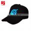 2016 fashion new design custom baseball hat black