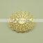 Hollow Cutout photo etch custom gold lapel pin book mark