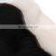 Silky straight human hair transparent lace base frontal piece