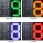 12 Inch yellow led gas price sign,Outdoor led 7 segment display for gas station price sign