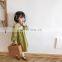 2020 Girl dress two-tone embroidered dress