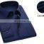 Custom embroidery logo No iron Business Mens Button Down Long Sleeve Cotton White Casual Shirts