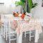Best Price Wholesale All Over Print Cotton Linen Waterproof Reusable Fancy Table Cloth For Party Dining Room Living Room