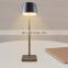 European Hotel Energy Saving LED Aluminium Hotel reading Lamp USB Rechargeable Cordless  Restaurant Table Lamp For Dinner