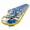 Oval Screen print t shirt machine with independent control panel of pure sheet metal trolley beam and print head