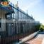 hot sale dog proof wrought iron fence steel matting fence design for sale