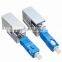SC Special Type Bare Fiber Optic Adapter for telecommunication